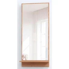 Mirror on the wall of Bright chipboard 400 x 140 x 900 mm